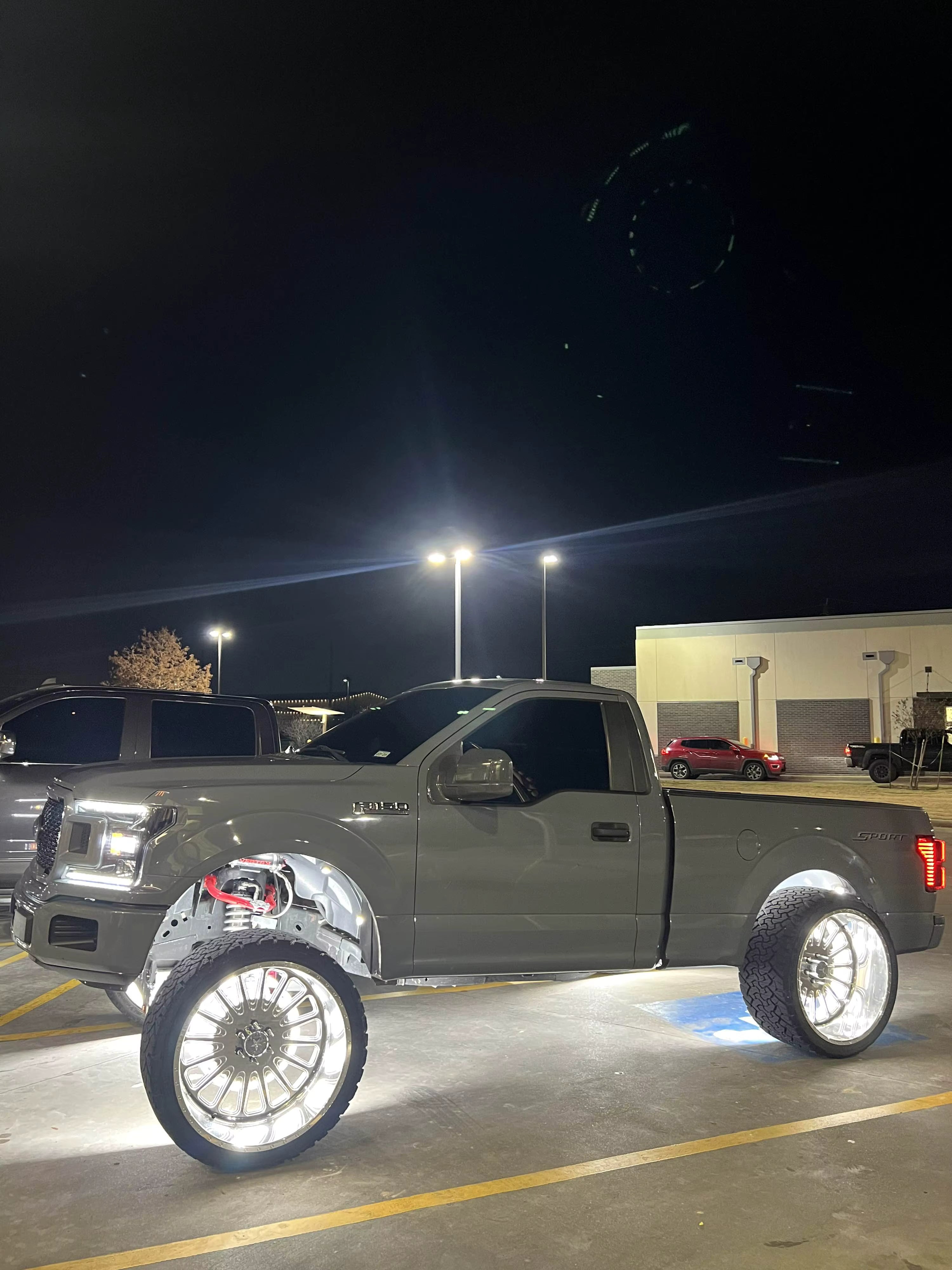 20 Row Pure White Wheel Lights