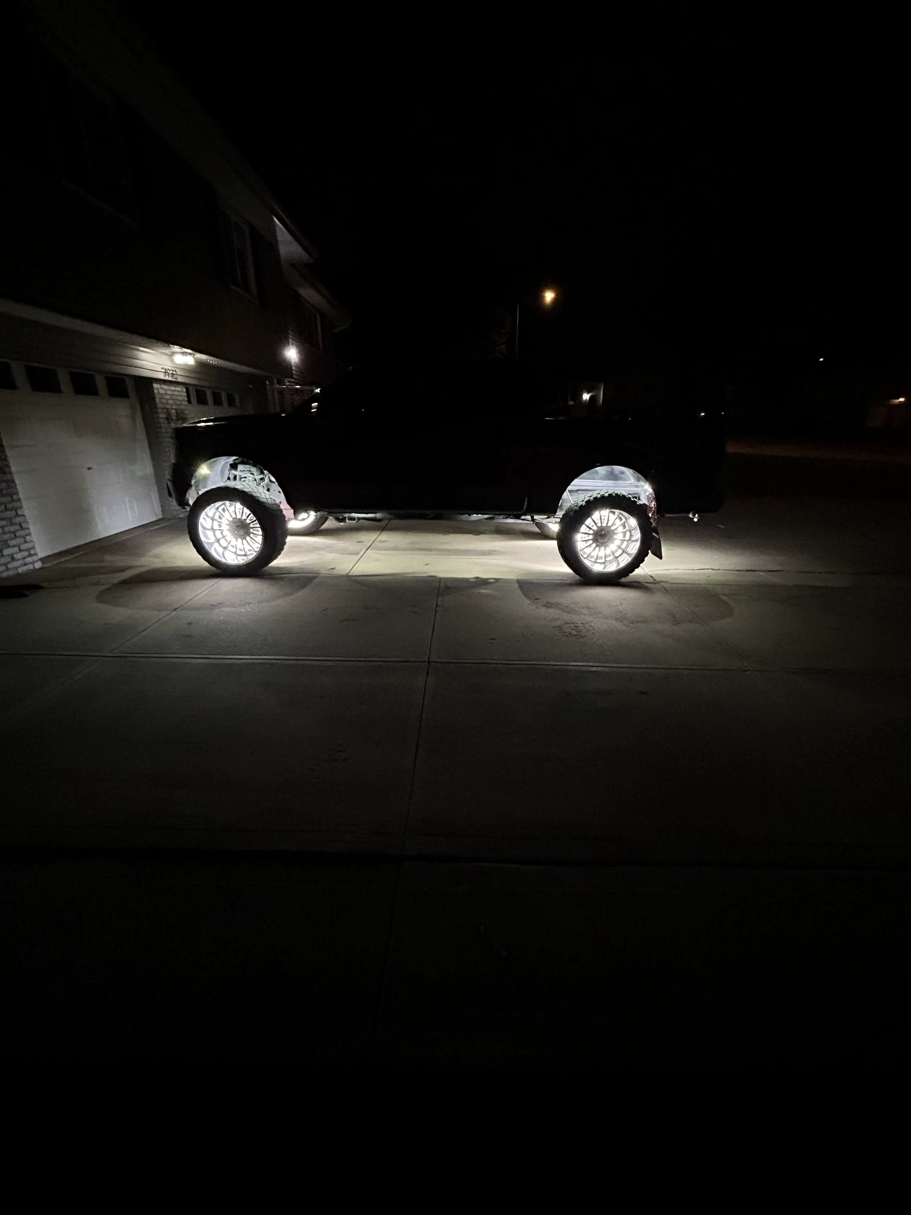 10 Row Pure White Wheel Light Kit