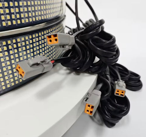 20 Row Pure White Wheel Lights