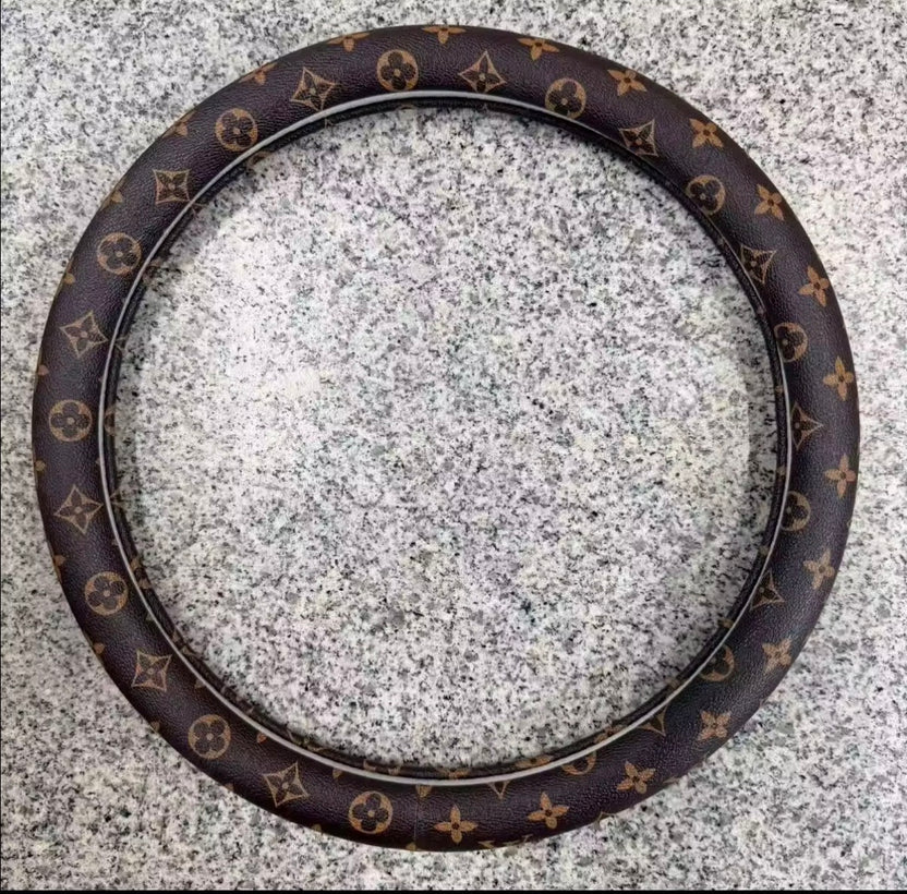 LV Steering Wheel Cover