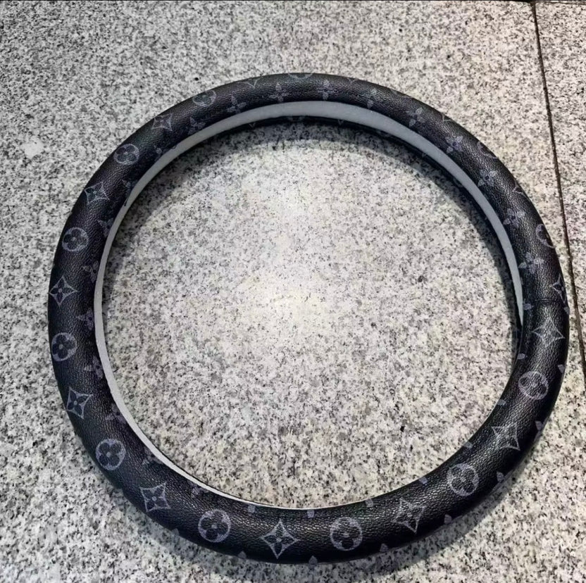 LV Steering Wheel Cover