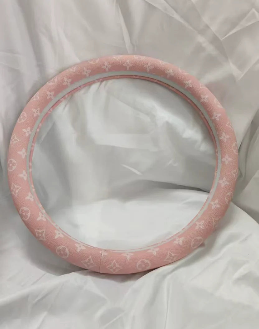 LV Steering Wheel Cover